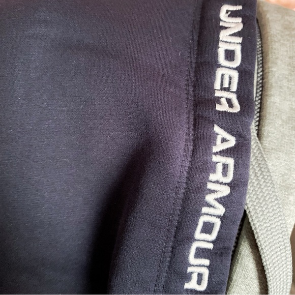 UNDER ARMOUR Storm Shield Thermal Hoodie Blue & Gray Youth XLarge - Picture 3 of 4